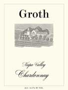 Groth Chardonnay 2002 Front Label