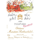 Chateau Mouton Rothschild  1989 Front Label