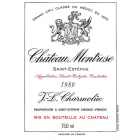 Chateau Montrose  1989 Front Label