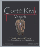 Corte Riva Cabernet Franc 2008 Front Label