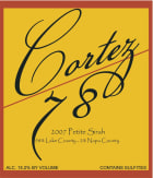 Corte Riva Cortez 78 Petite Sirah 2007 Front Label