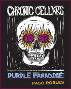 Chronic Cellars Purple Paradise Red Blend 2015 Front Label