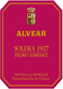 Alvear Pedro Ximenez Solera 1927 1992 Front Label