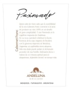 Andeluna Pasionado Cabernet Franc 2009 Front Label