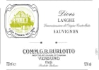 Burlotto Dives Bianco 2012 Front Label