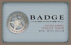 Badge Double Barrel Pinot Noir 2011 Front Label