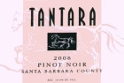 Tantara Pinot Noir 2008  Front Label