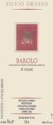 Silvio Grasso Barolo Pi Vigne 2000 Front Label