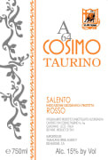 Taurino Salento A64 Cosimo Rosso 2008 Front Label