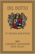 Del Dotto St. Helena Mountain Cabernet Sauvignon 2010 Front Label