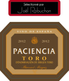 Bernard Magrez Paciencia 2012 Front Label