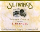St. Francis Old Vines Zinfandel 1997 Front Label