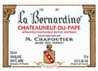 M. Chapoutier Chateauneuf-du-Pape La Bernardine Blanc 2000 Front Label