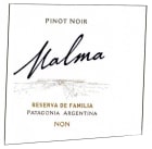 Bodega MALMA Malma Reserva de Familia Pinot Noir 2011 Front Label