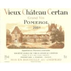 Vieux Chateau Certan  2001 Front Label