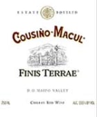 Cousino Macul Finis Terrae 2002 Front Label