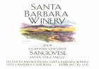 Santa Barbara Winery Stolpman Vineyard Sangiovese 2008 Front Label