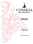 Condesa de Leganza Condesa de Leganza Rosado 2011 Front Label