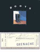 Trevor Jones Boots Grenache 2002 Front Label