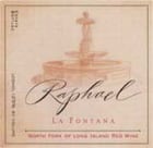 Raphael La Fontana 2001 Front Label