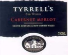 Tyrrell's Old Winery Cabernet-Merlot 2002 Front Label