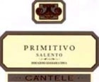 Cantele Primitivo 2002 Front Label