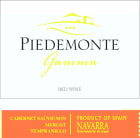 Piedemonte Gamma Tinto 2014 Front Label