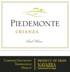 Piedemonte Crianza 2008 Front Label