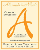 Alexandria Nicole Cellars Destiny Ridge Vineyards Alderdale Cabernet Sauvignon 2011 Front Label