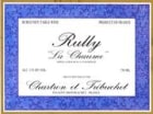 Chartron et Trebuchet Rully La Chaume 1998 Front Label