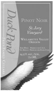 Duck Pond Jory Cuvee Pinot Noir 2013 Front Label