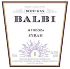 Balbi Syrah 2002 Front Label