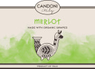 Candoni Organic Merlot 2014 Front Label