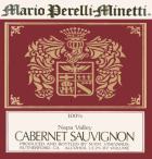 Mario Perelli-Minetti Cabernet Sauvignon 2004 Front Label