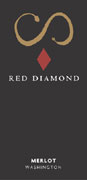 Red Diamond Merlot 2002 Front Label