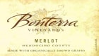 Bonterra Mendocino County Merlot 2005 Front Label