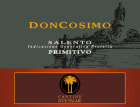 Cantine Due Palme Salento Don Cosimo Primitivo 2014 Front Label