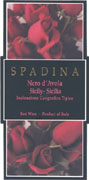 Spadina Nero d'Avola 2002 Front Label