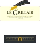 Fattorie Melini Vernaccia di San Gimignano Le Grillaie 2014 Front Label