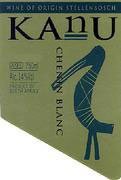 Kanu Chenin Blanc 2004 Front Label