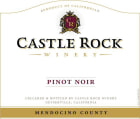 Castle Rock Mendocino County Pinot Noir 2015 Front Label