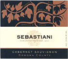 Sebastiani Cabernet Sauvignon 2002 Front Label