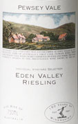 Pewsey Vale Eden Valley Riesling 2003 Front Label