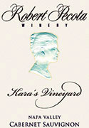 Robert Pecota Kara's Vineyard Cabernet Sauvignon 2002 Front Label