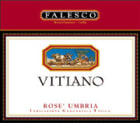 Falesco Vitiano Rosato 2004 Front Label