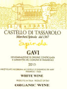 Castello di Tassarolo Spinola Gavi 2015 Front Label