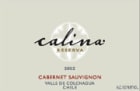 Calina Cabernet Sauvignon 2002 Front Label