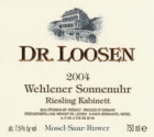 Dr. Loosen Wehlener Sonnenuhr Riesling Kabinett 2004 Front Label