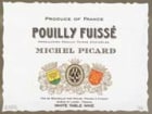 M. Picard Pouilly-Fuisse 1996 Front Label