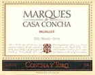 Concha y Toro Marques de Casa Concha Merlot 2004 Front Label